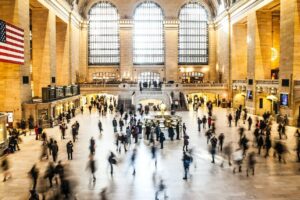 busy train station - Grow your business with these four areas of commitment
