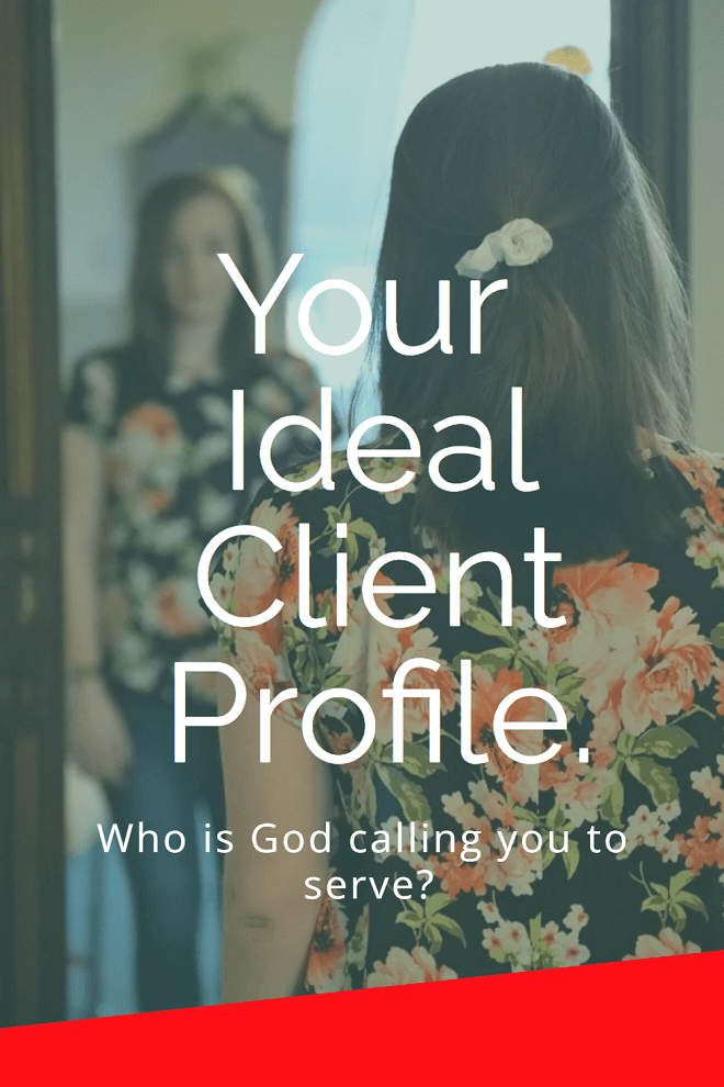Pinterest pin for your ideal client profile